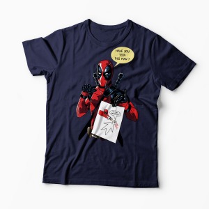 Tricou Deadpool Have You Seen Francis - Bărbați-Bleumarin