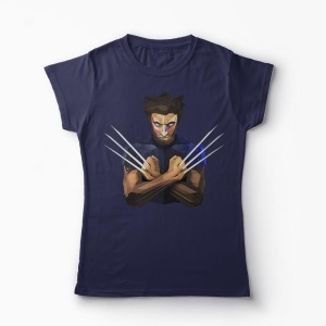 Tricou Logan - Wolverine - Femei-Bleumarin