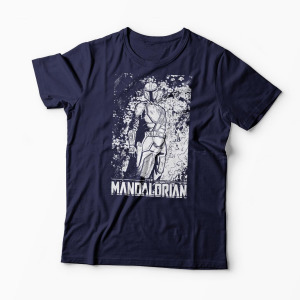 Tricou Mandalorian - Star Wars - Bărbați-Bleumarin