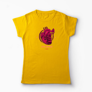 Tricou Personalizat Muzică Jazz - Love Music - Femei-Galben
