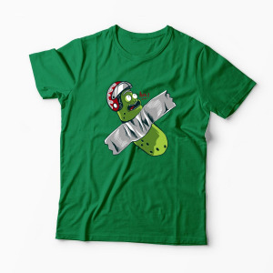 Tricou Personalizat Pickle Rick Taped Art - Rick and Morty - Bărbați-Verde
