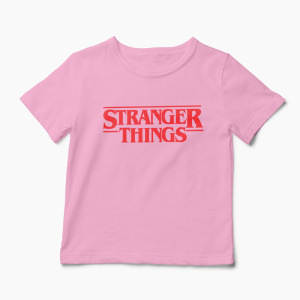 Tricou Stranger Things 1 - Copii-Roz