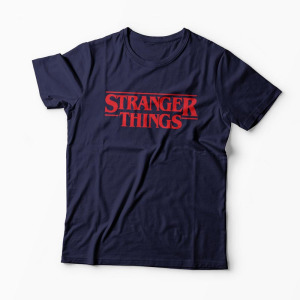 Tricou Stranger Things 1 - Bărbați-Bleumarin