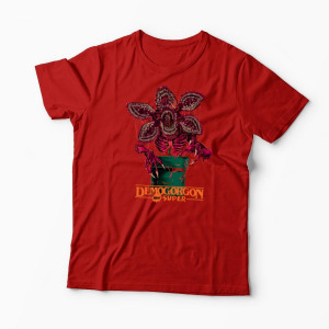 Tricou Stranger Things Demogorgon Super - Bărbați-Roșu