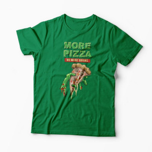 Tricou Zombie Pizza - Bărbați-Verde