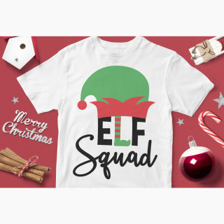 Tricou Crăciun Echipa de Elfi