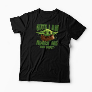 Tricou Yoda - Drăguț Sunt, Adoră-mă