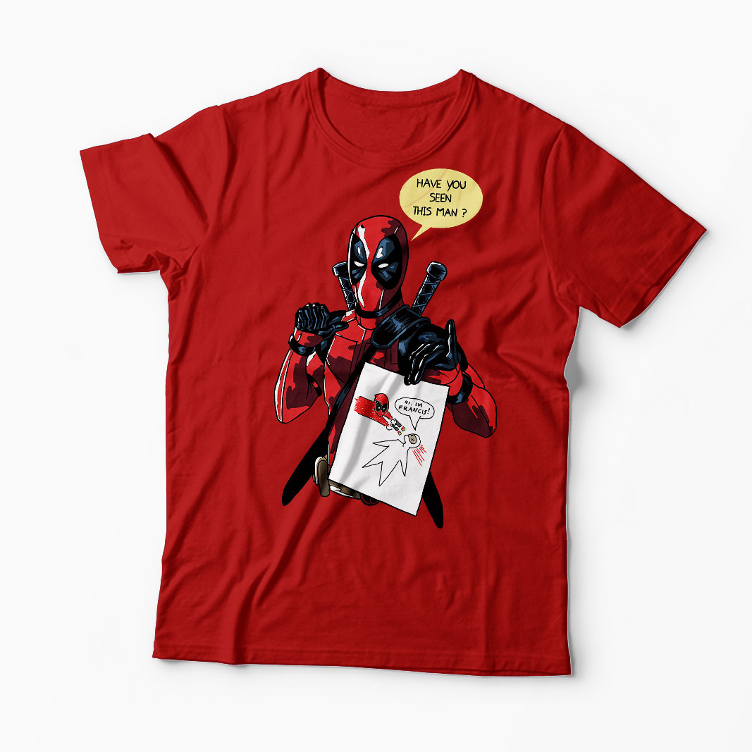 Tricou Deadpool Have You Seen Francis - Bărbați-Roșu