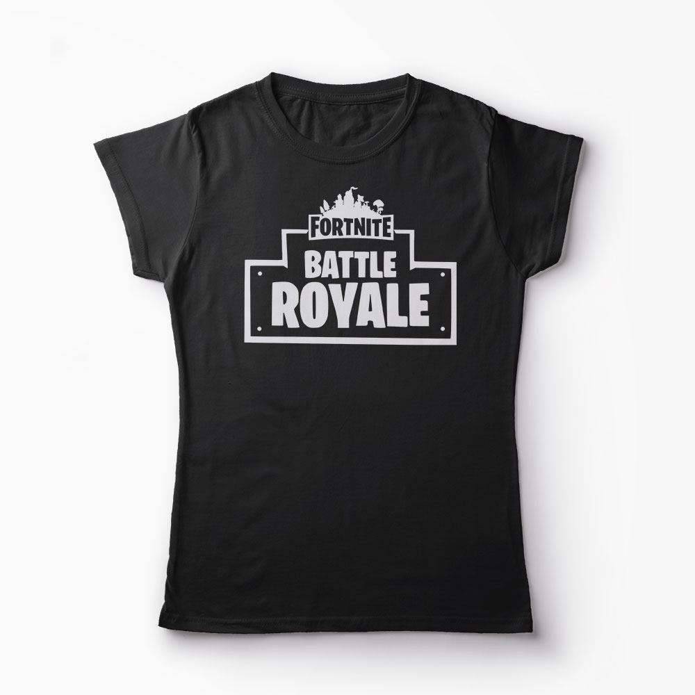 Tricou Fortnite Battle Royale - Femei-Negru
