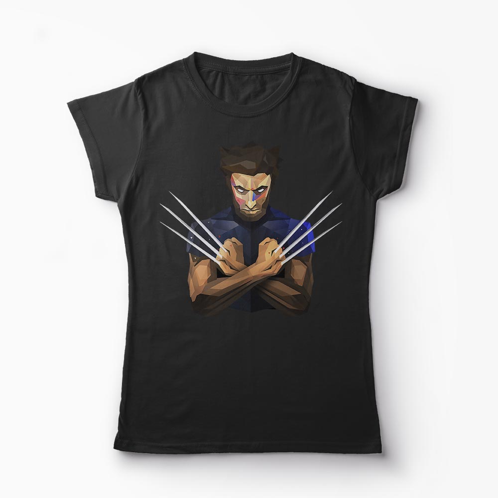 Tricou Logan - Wolverine - Femei-Negru