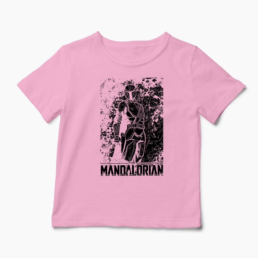Tricou Mandalorian - Star Wars - Copii-Roz