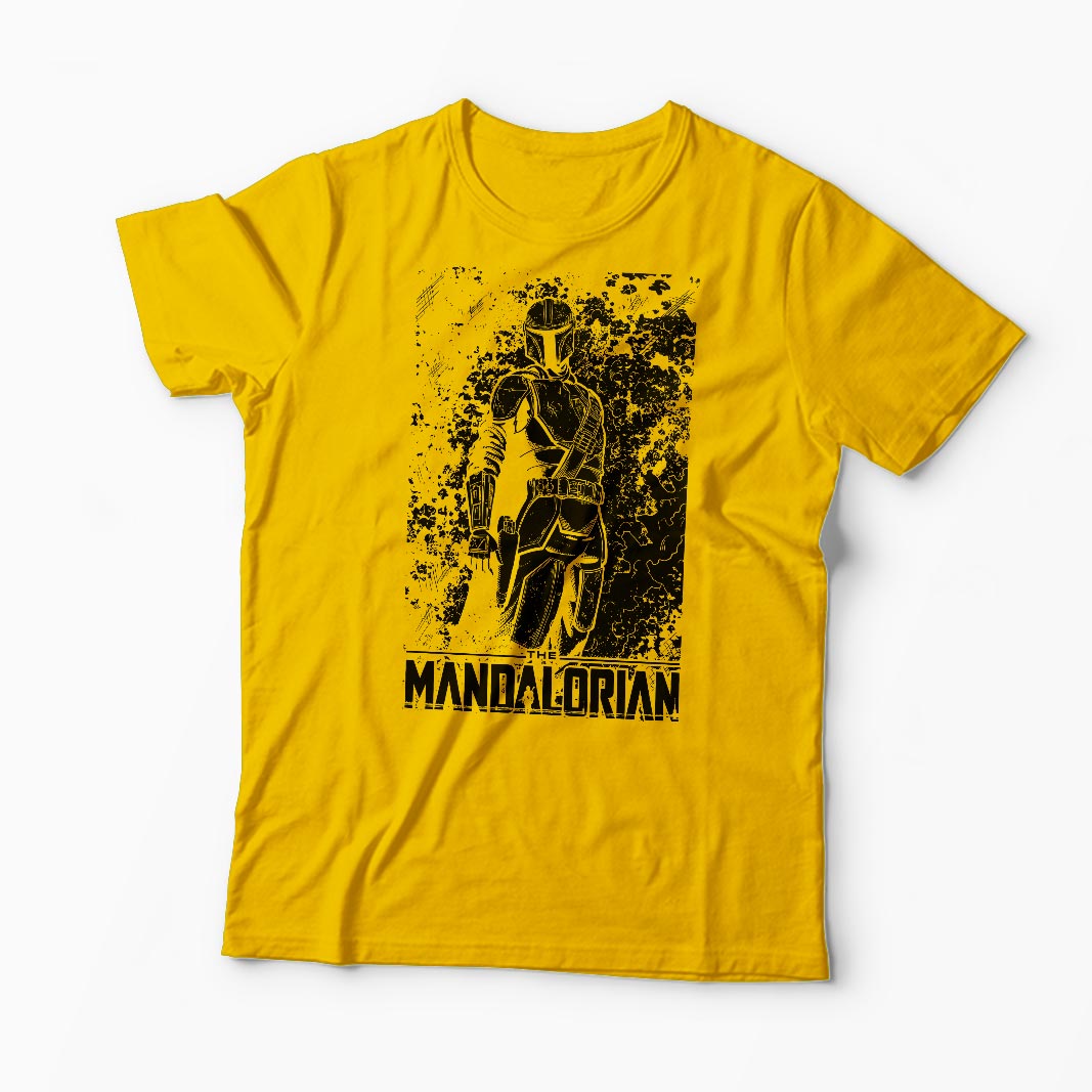 Tricou Mandalorian - Star Wars - Bărbați-Galben