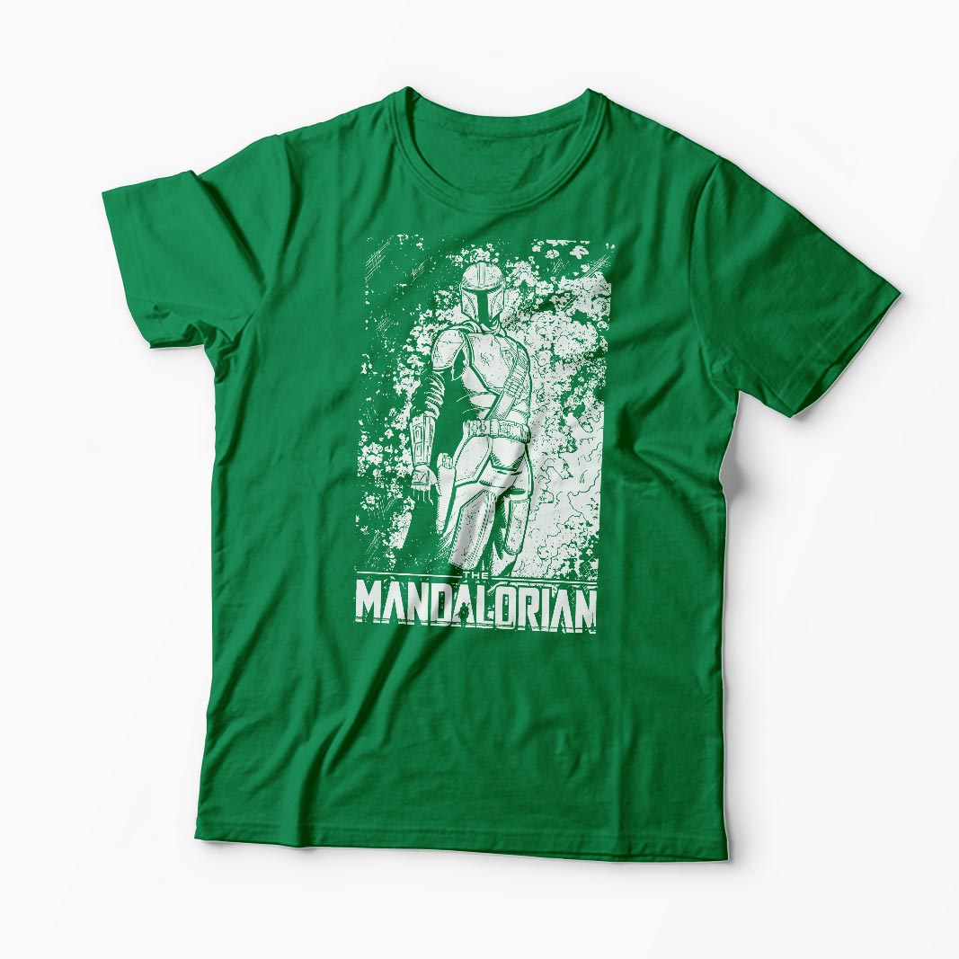 Tricou Mandalorian - Star Wars - Bărbați-Verde