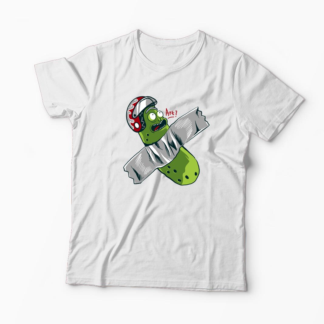 Tricou Personalizat Pickle Rick Taped Art - Rick and Morty