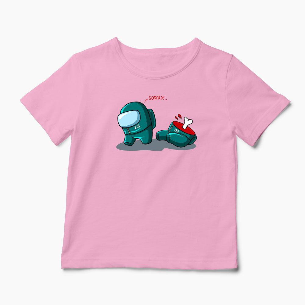 Tricou Personalizat Squid Game True Imposter - Copii-Roz