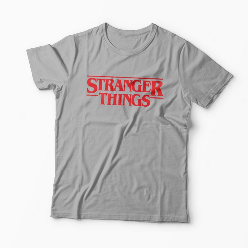 Tricou Stranger Things 1 - Bărbați-Gri