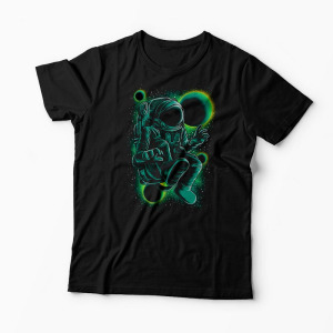 Tricou Astronaut Free Space - Bărbați-Negru