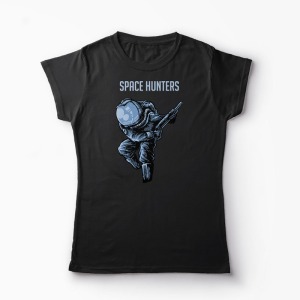 Tricou Astronaut Space Hunters - Femei-Negru