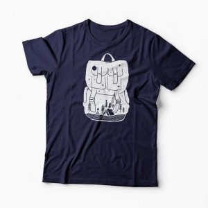 Tricou Backpacker - Natura Rucsac - Bărbați-Bleumarin