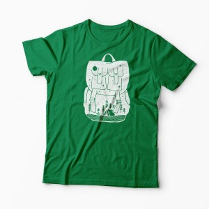 Tricou Backpacker - Natura Rucsac - Bărbați-Verde
