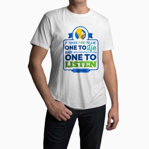 Tricou Barbati Personalizat Citat Homer Simpson - Bărbați-Alb