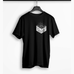 Tricou Barbati Personalizat Say Yes to New Adventures - Bărbați-Negru