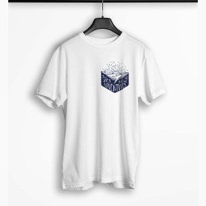 Tricou Barbati Personalizat Say Yes to New Adventures - Bărbați-Alb