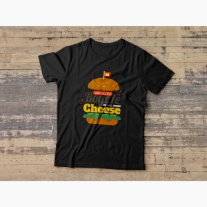 Tricou Barbati Personalizat Pulp Fiction Royale With Cheese - Bărbați-Negru