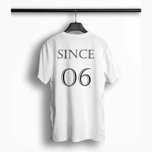 Tricou Barbati Personalizat Since 06 - Bărbați-Alb