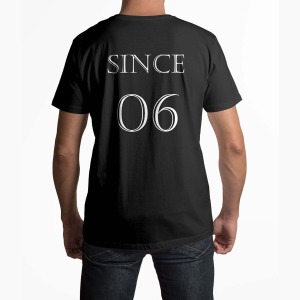Tricou Barbati Personalizat Since 06 - Bărbați-Negru