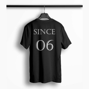 Tricou Barbati Personalizat Since 06 - Bărbați-Negru