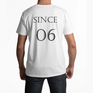 Tricou Barbati Personalizat Since 06 - Bărbați-Alb