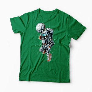 Tricou Baschet Astronaut Dunk - Bărbați-Verde