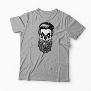 Tricou Beard Clown - Bărbați-Gri