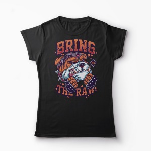 Tricou Bring The Raw - Femei-Negru