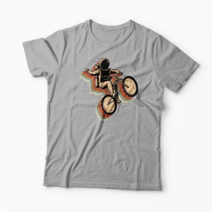 Tricou Ciclism Spațiu - Bărbați-Gri