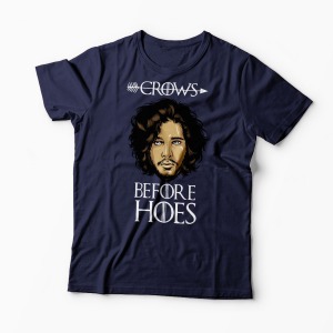 Tricou Crows Before Hoes - Bărbați-Bleumarin