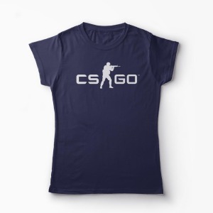 Tricou CS GO - Femei-Bleumarin
