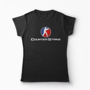 Tricou CS GO Pepsi Logo - Femei-Negru