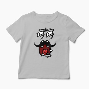Tricou Dl. Mustata - Copii-Gri