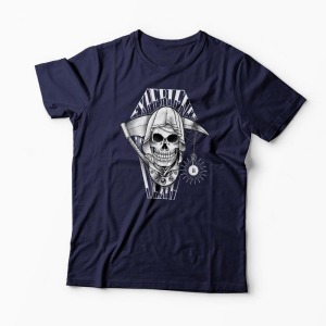 Tricou Experience Death - Bărbați-Galben