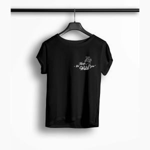 Tricou Femei Personalizat Keep The Wild in You - Femei-Negru