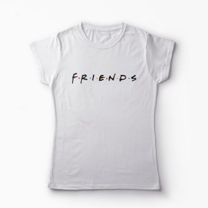 Tricou Friends - Femei-Alb