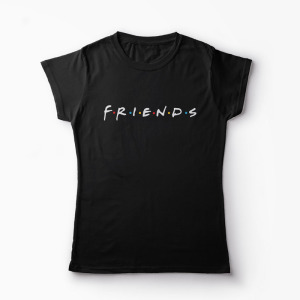 Tricou Friends - Femei-Negru