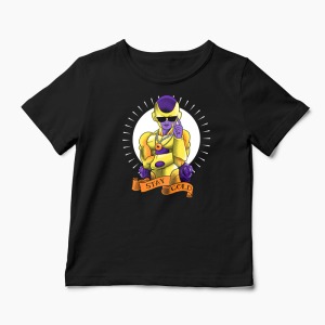 Tricou Frieza Gold - Copii-Negru