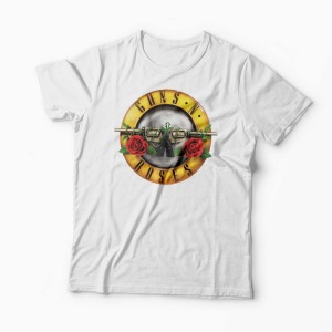 Tricou Guns N Roses Logo - Bărbați-Alb