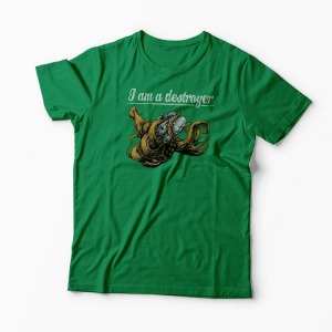 Tricou I Am a Destroyer - Bărbați-Verde