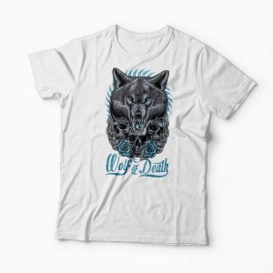 Tricou Lupul de Moarte - Bărbați-Alb