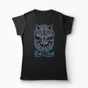 Tricou Lupul de Moarte - Femei-Negru