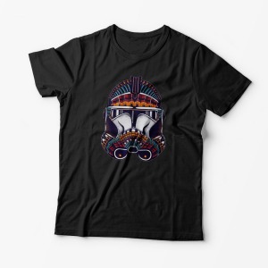 Tricou Mandala Star Wars Stormtrooper - Bărbați-Negru